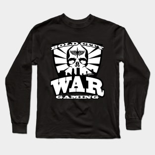 Black and White Emblem Long Sleeve T-Shirt